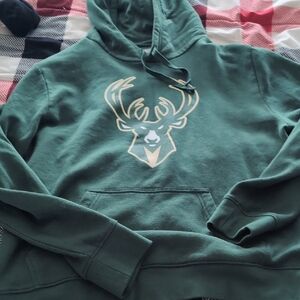 Fanatics Green Hoodie with Deer Graphic